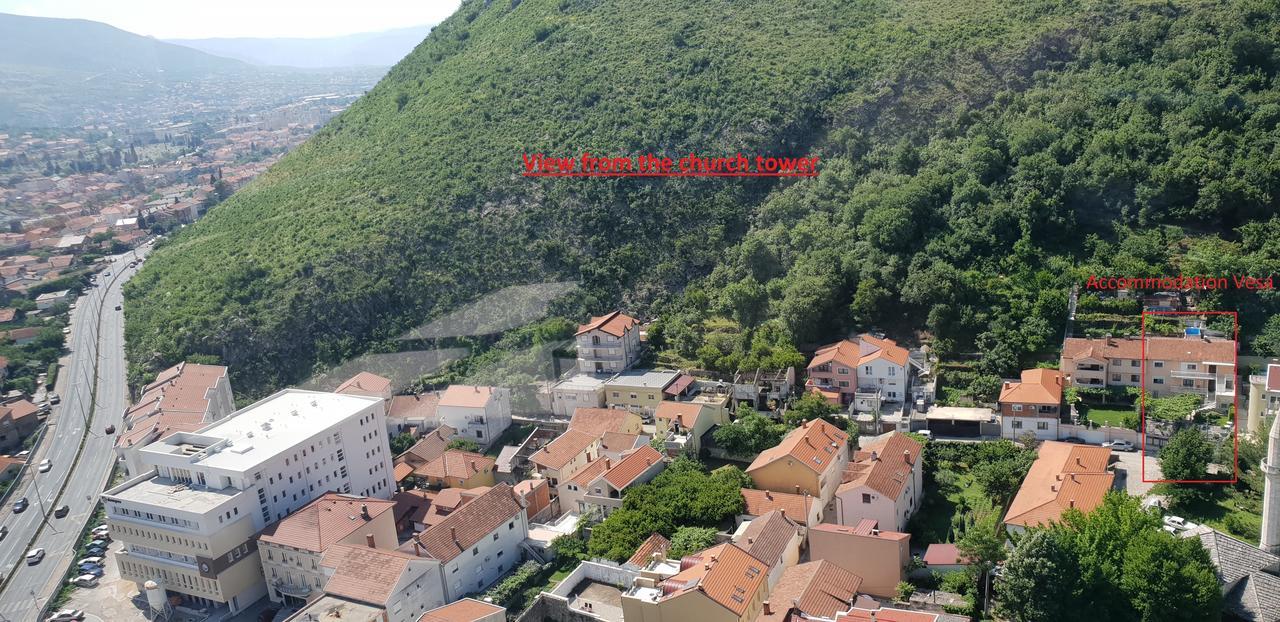 Accommodation Vesa Mostar Esterno foto